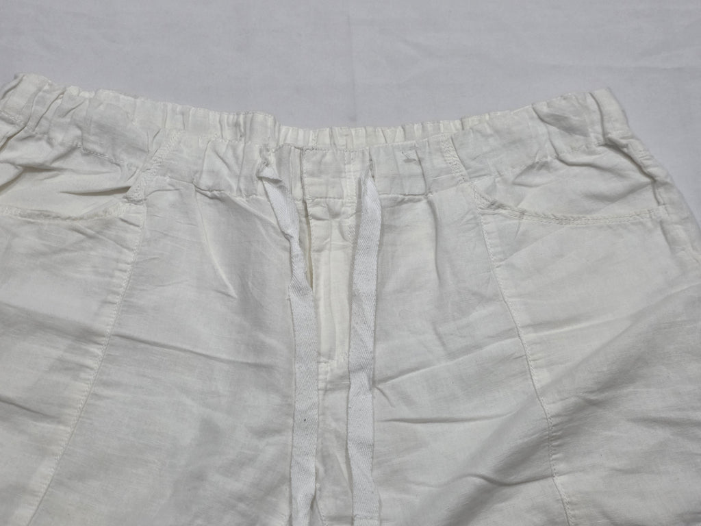 Short Columbia De Mujer Talla Grande Color Blanco