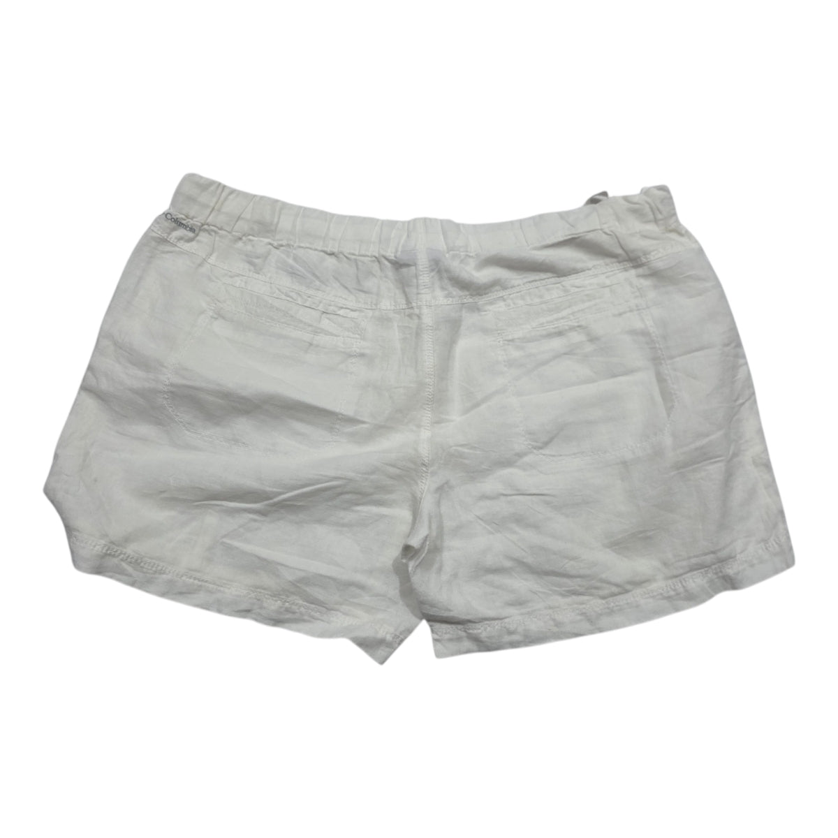 Short Columbia De Mujer Talla Grande Color Blanco