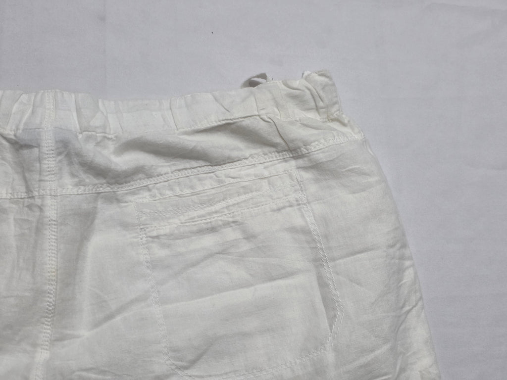 Short Columbia De Mujer Talla Grande Color Blanco
