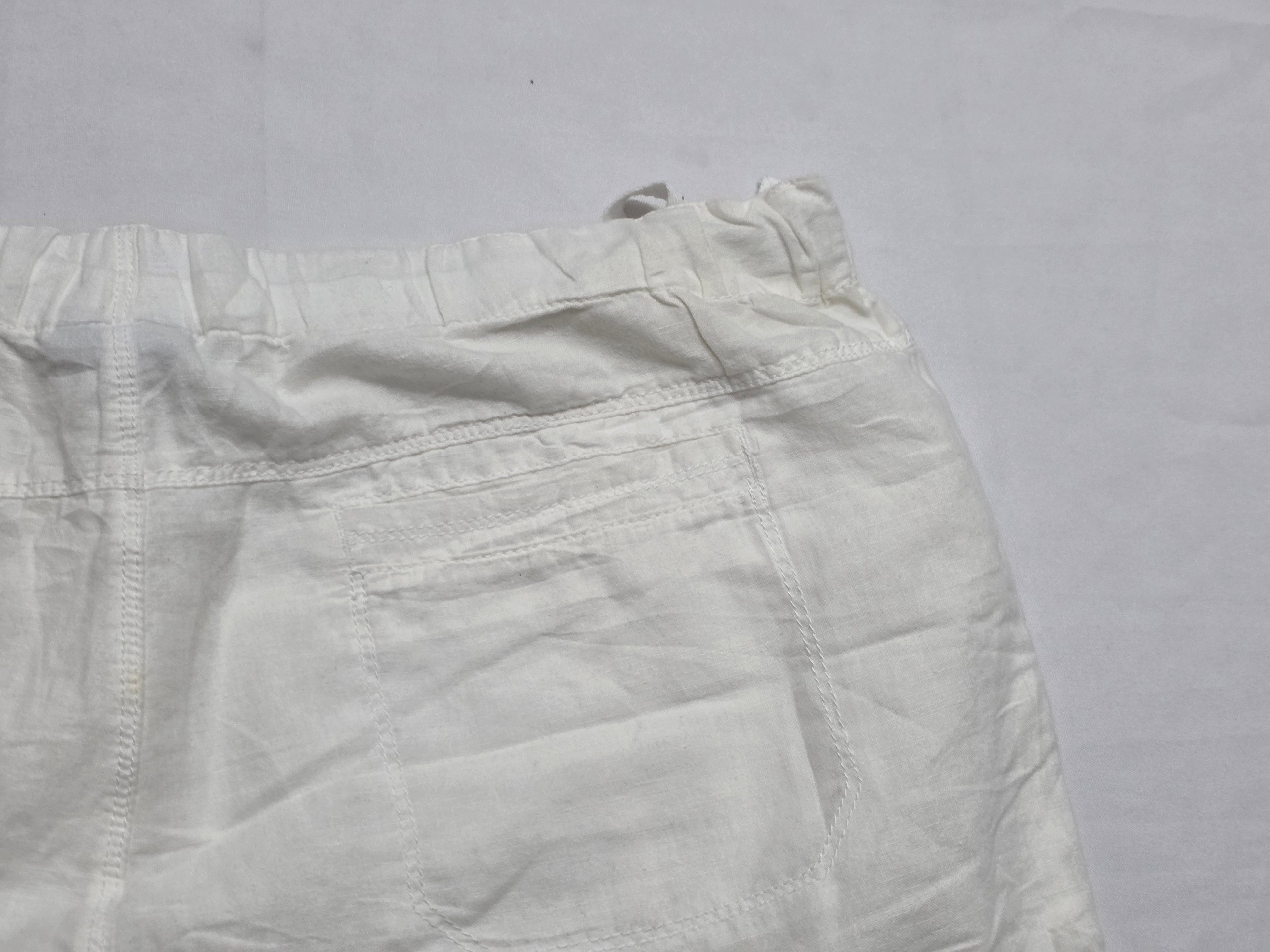 Short Columbia De Mujer Talla Grande Color Blanco