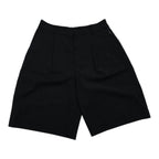 Bermuda Amplia Ralph Lauren Talla 12 Color Negro De Mujer