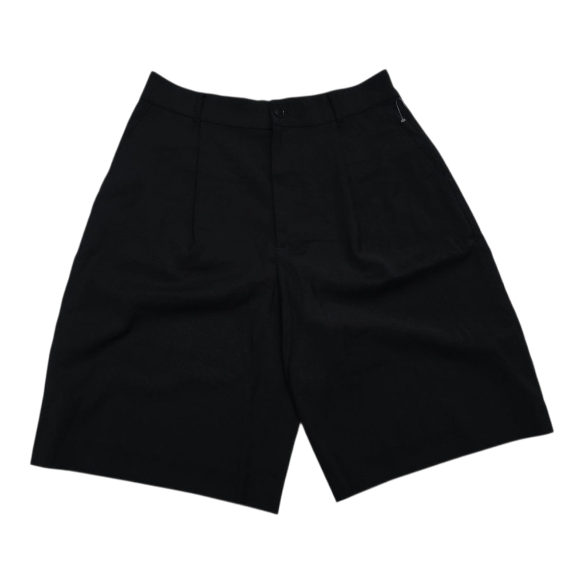 Bermuda Amplia Ralph Lauren Talla 12 Color Negro De Mujer