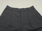 Bermuda Amplia Ralph Lauren Talla 12 Color Negro De Mujer