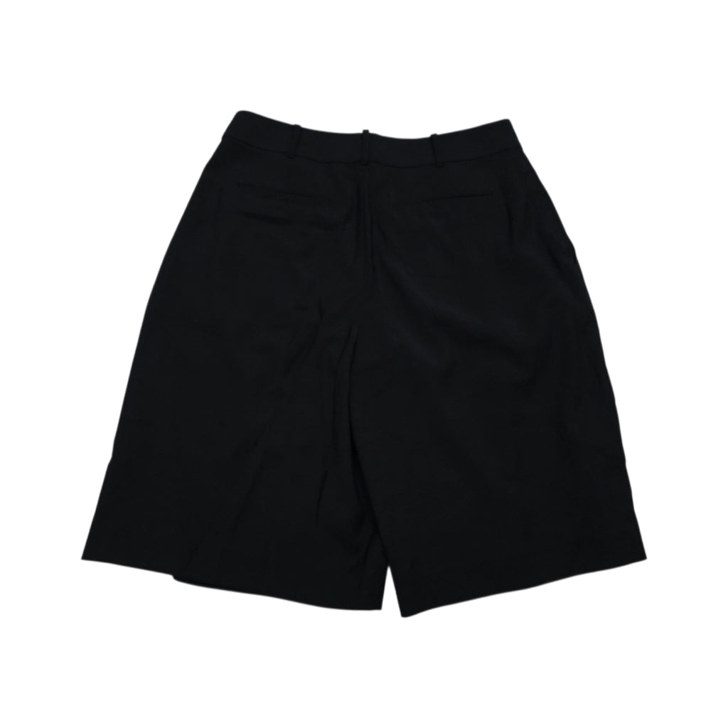 Bermuda Amplia Ralph Lauren Talla 12 Color Negro De Mujer