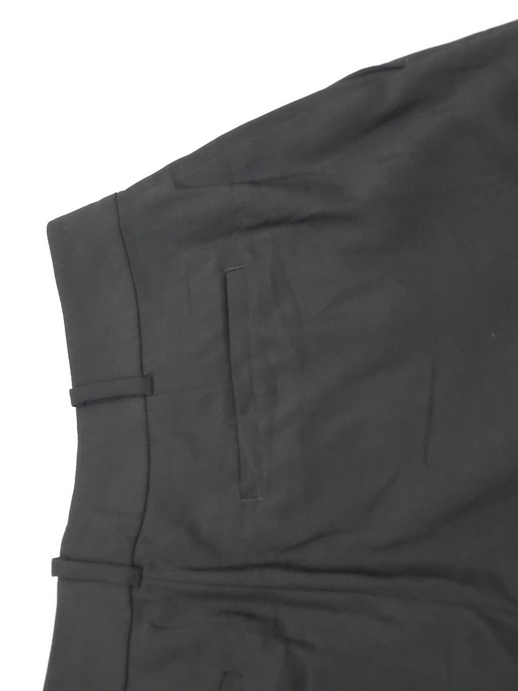 Bermuda Amplia Ralph Lauren Talla 12 Color Negro De Mujer
