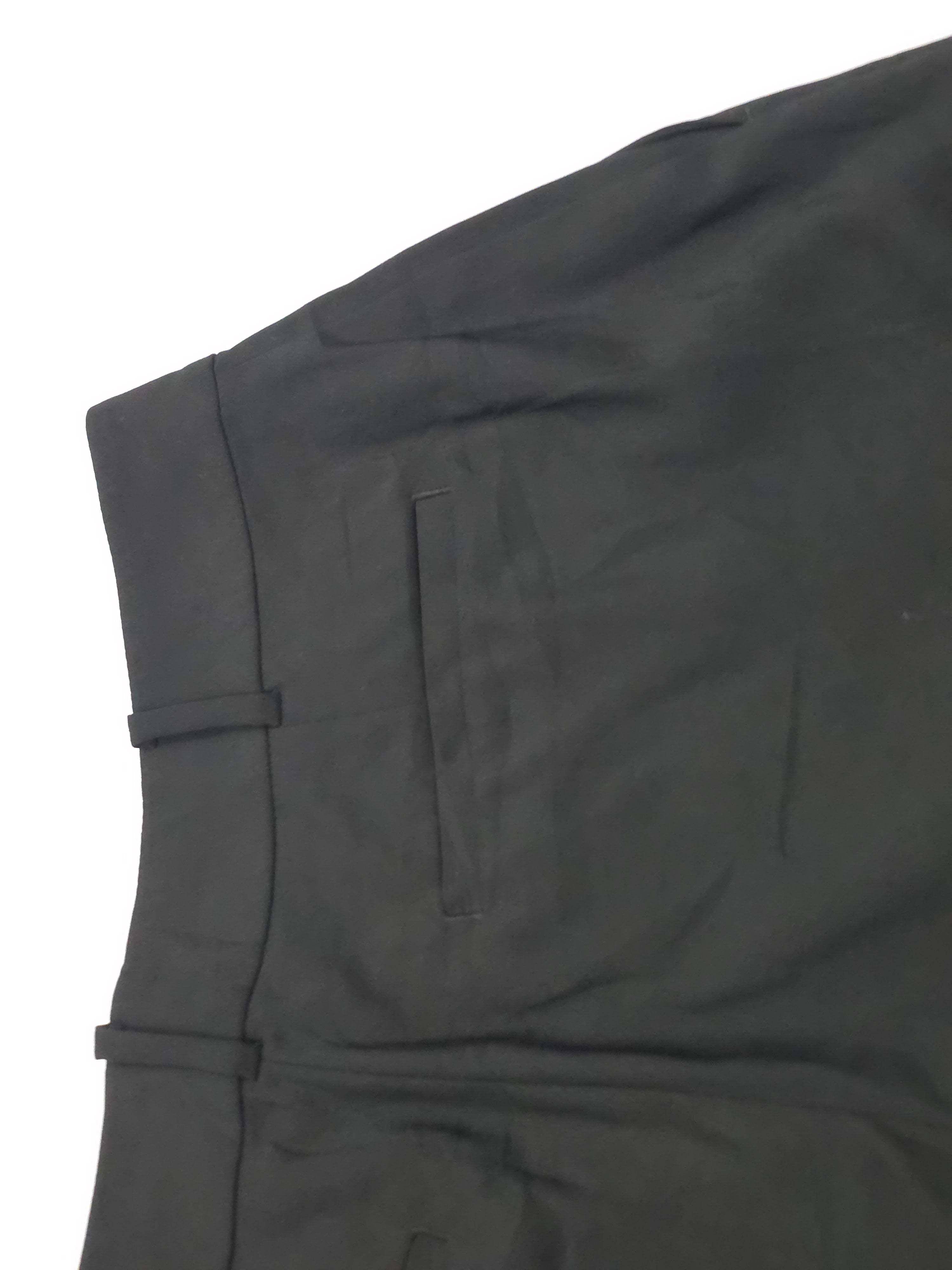 Bermuda Amplia Ralph Lauren Talla 12 Color Negro De Mujer