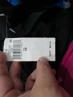Bermuda Amplia Ralph Lauren Talla 12 Color Negro De Mujer