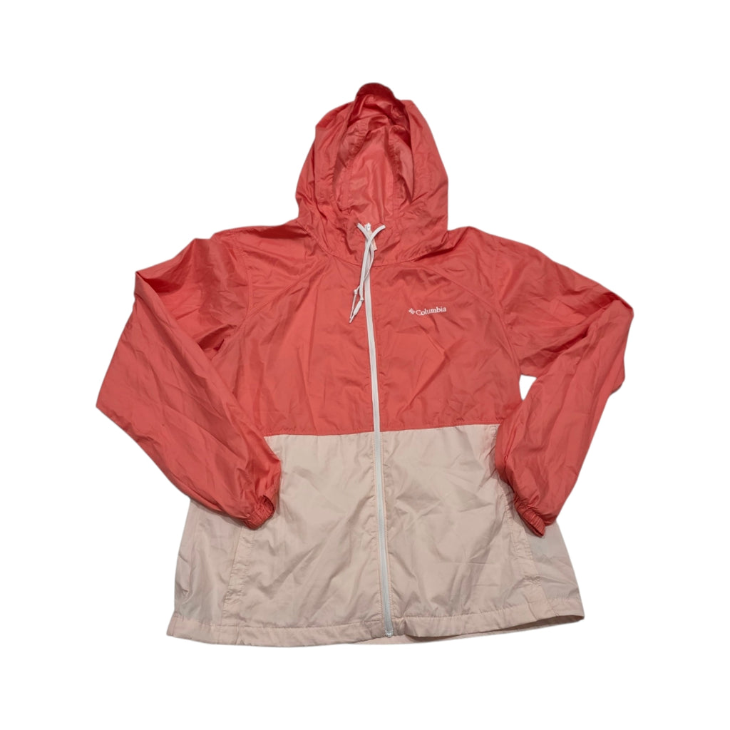 Rompevientos Columbia De Mujer Talla Grande Rosa