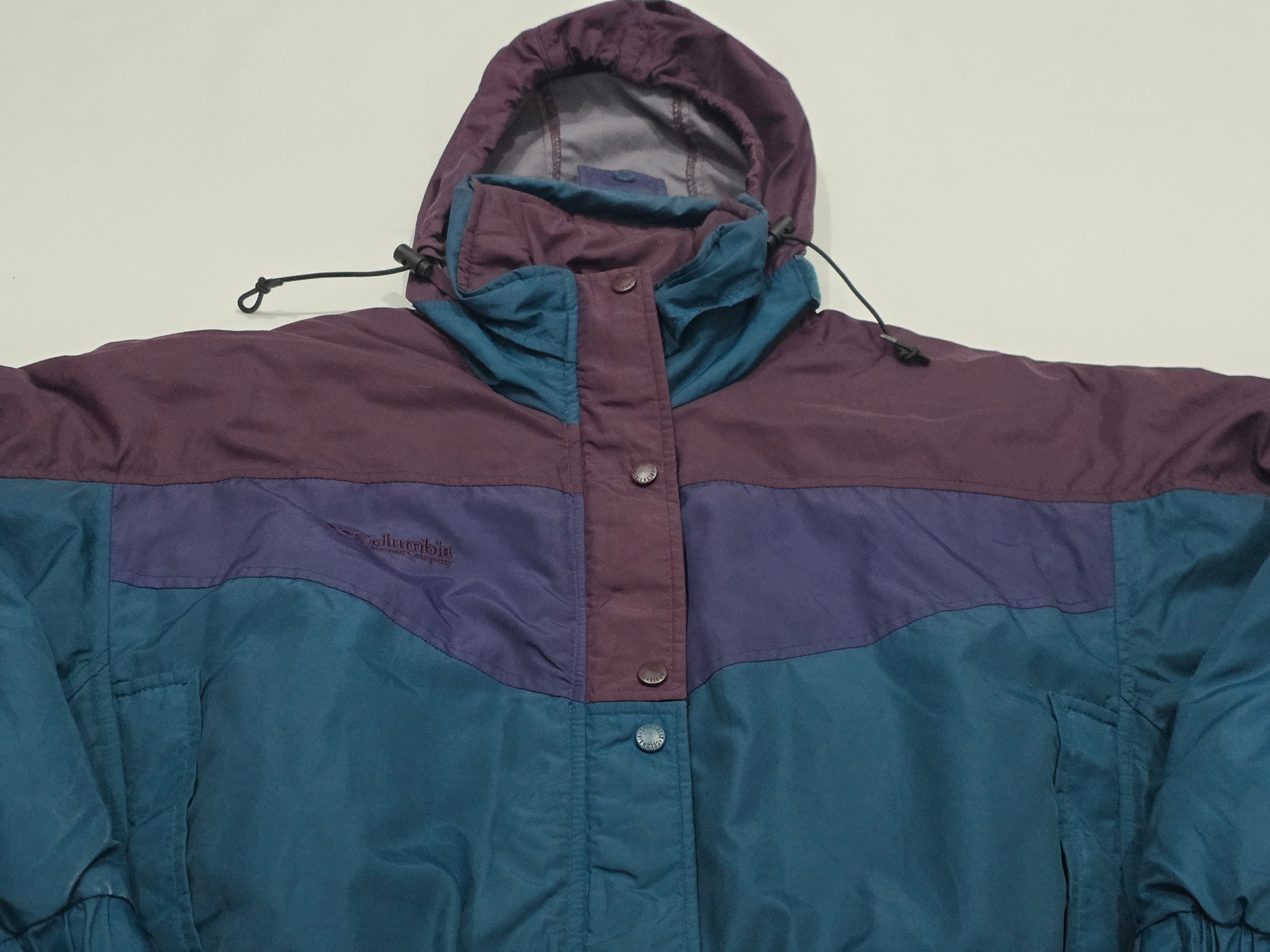 Chamarra Vintage Columbia De Mujer Talla Grande