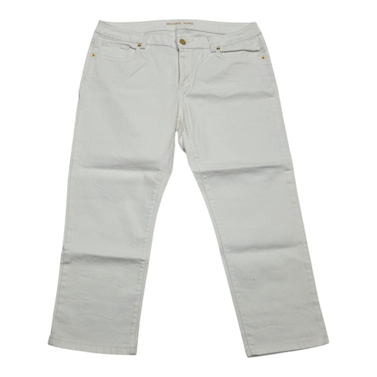 Pantalon Michael Kors De Mujer Talla 12 Color Blanco