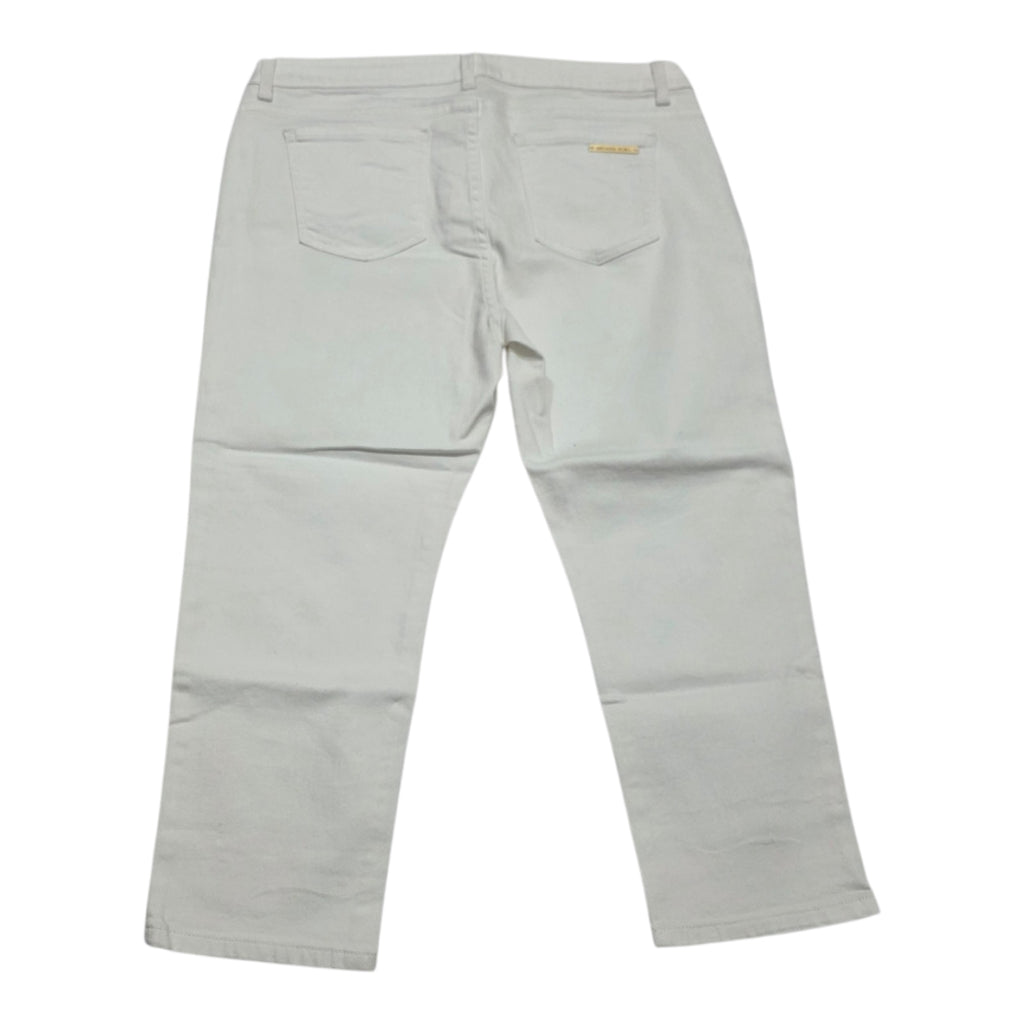 Pantalon Michael Kors De Mujer Talla 12 Color Blanco