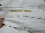 Pantalon Michael Kors De Mujer Talla 12 Color Blanco