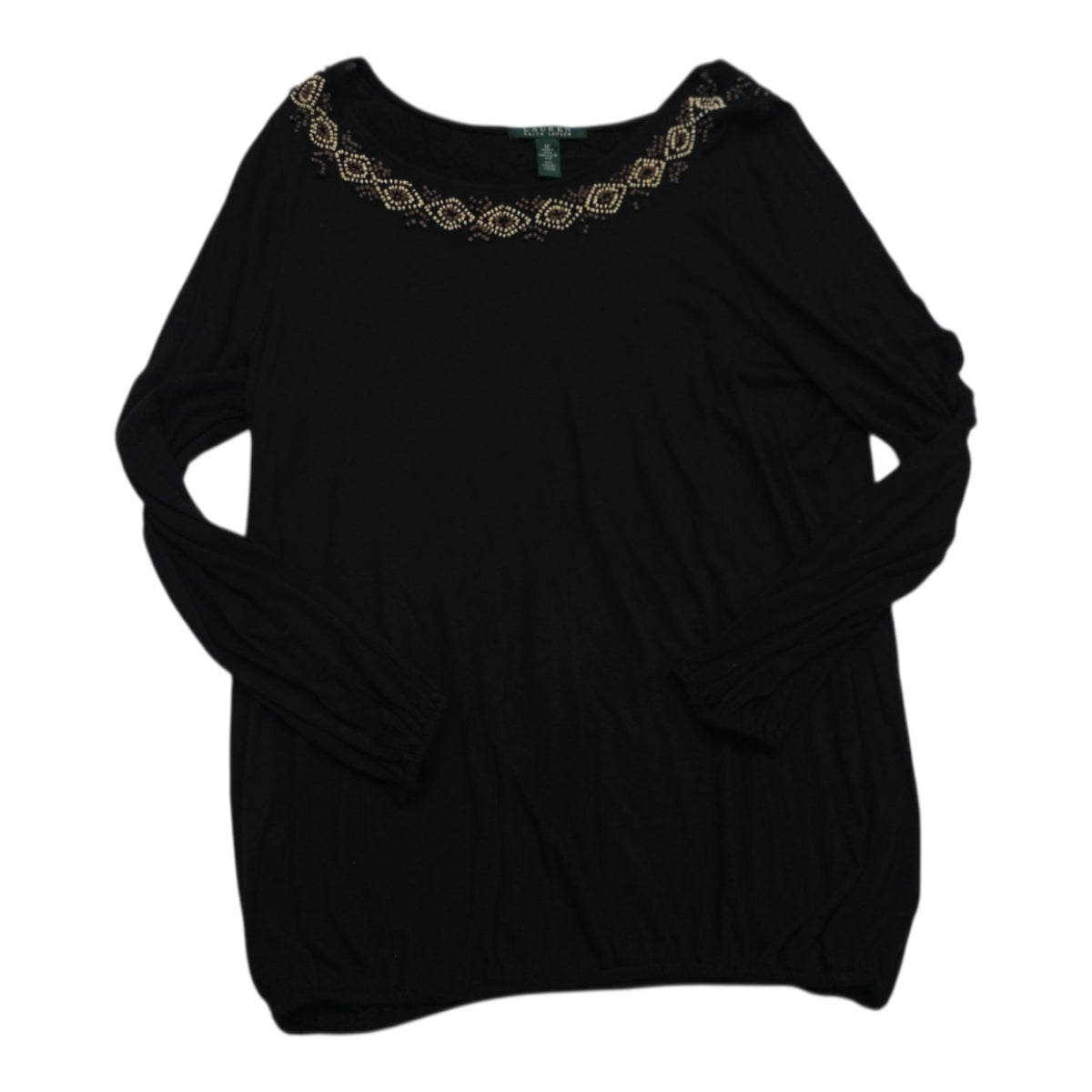 Bluson Ralph Lauren De Mujer Talla Chica Negra Manga Larga