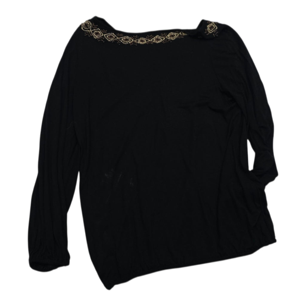 Bluson Ralph Lauren De Mujer Talla Chica Negra Manga Larga