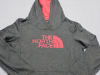Sudadera The North Face Gris Con Ros Mediana De Mujer