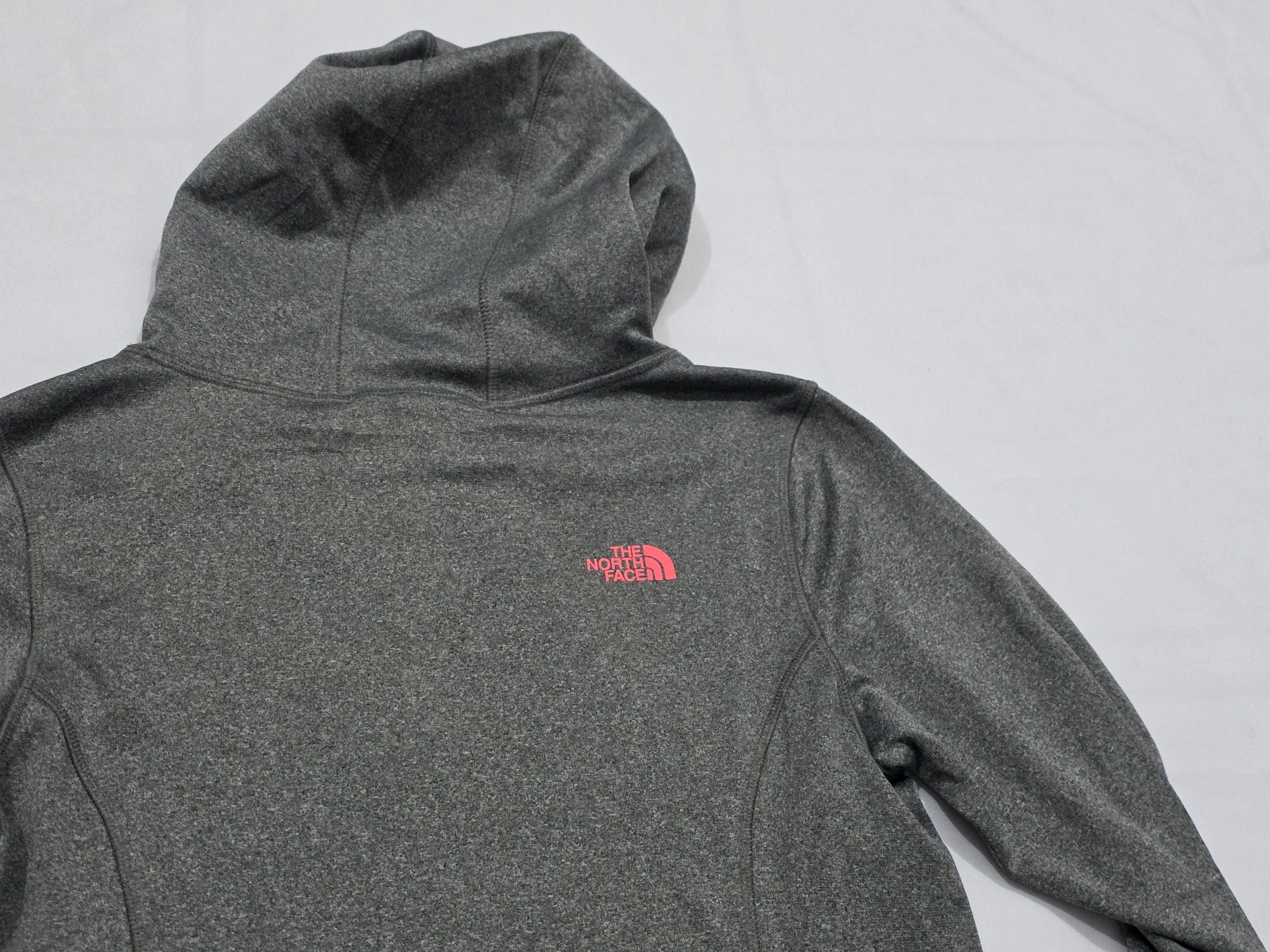 Sudadera The North Face Gris Con Ros Mediana De Mujer
