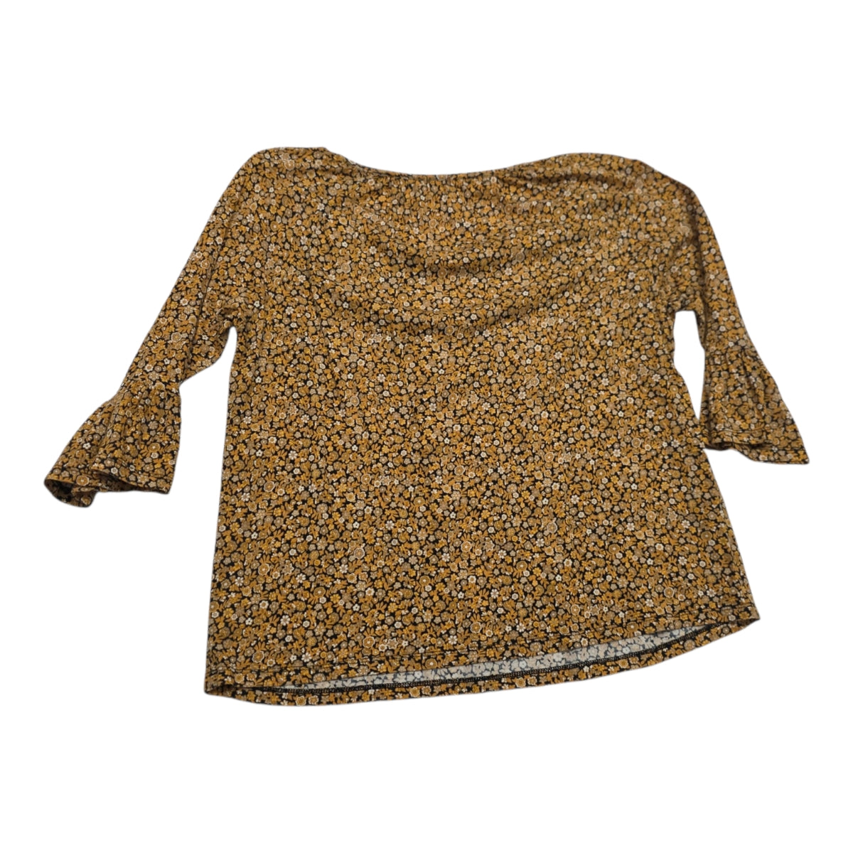 Blusa Michael Kors De Mujer Talla Mediana Flores Amarillas