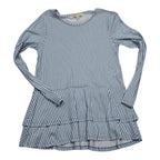 Blusa Michael Kors Rayada Azul/blanco Mediana