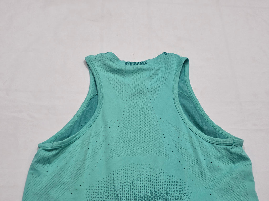 Playera Gymshark De Mujer Mediana Sin Mangas Color Menta