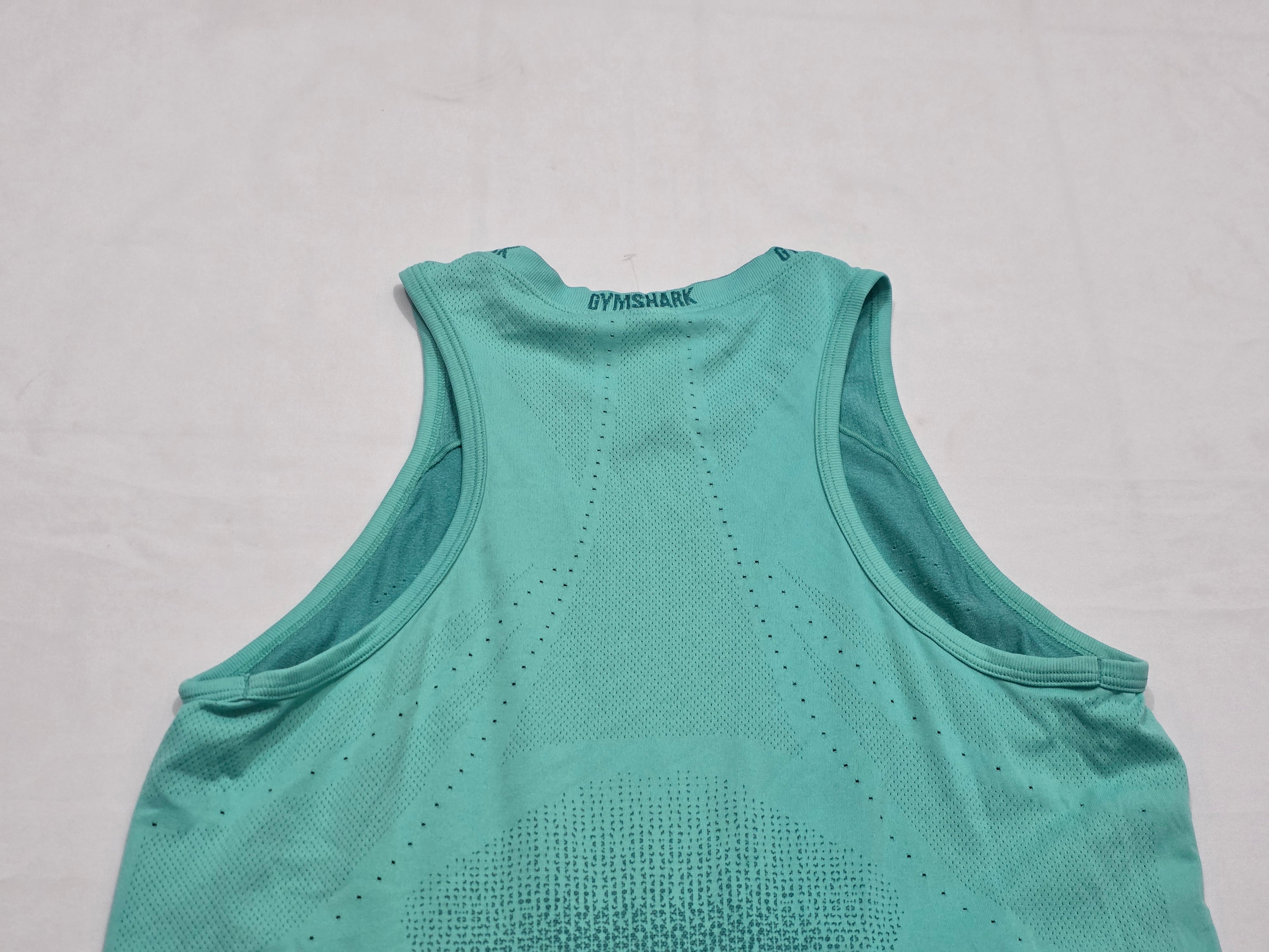 Playera Gymshark De Mujer Mediana Sin Mangas Color Menta