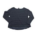 Blusa Ralph Lauren Mediana Azul/blanco Rayada