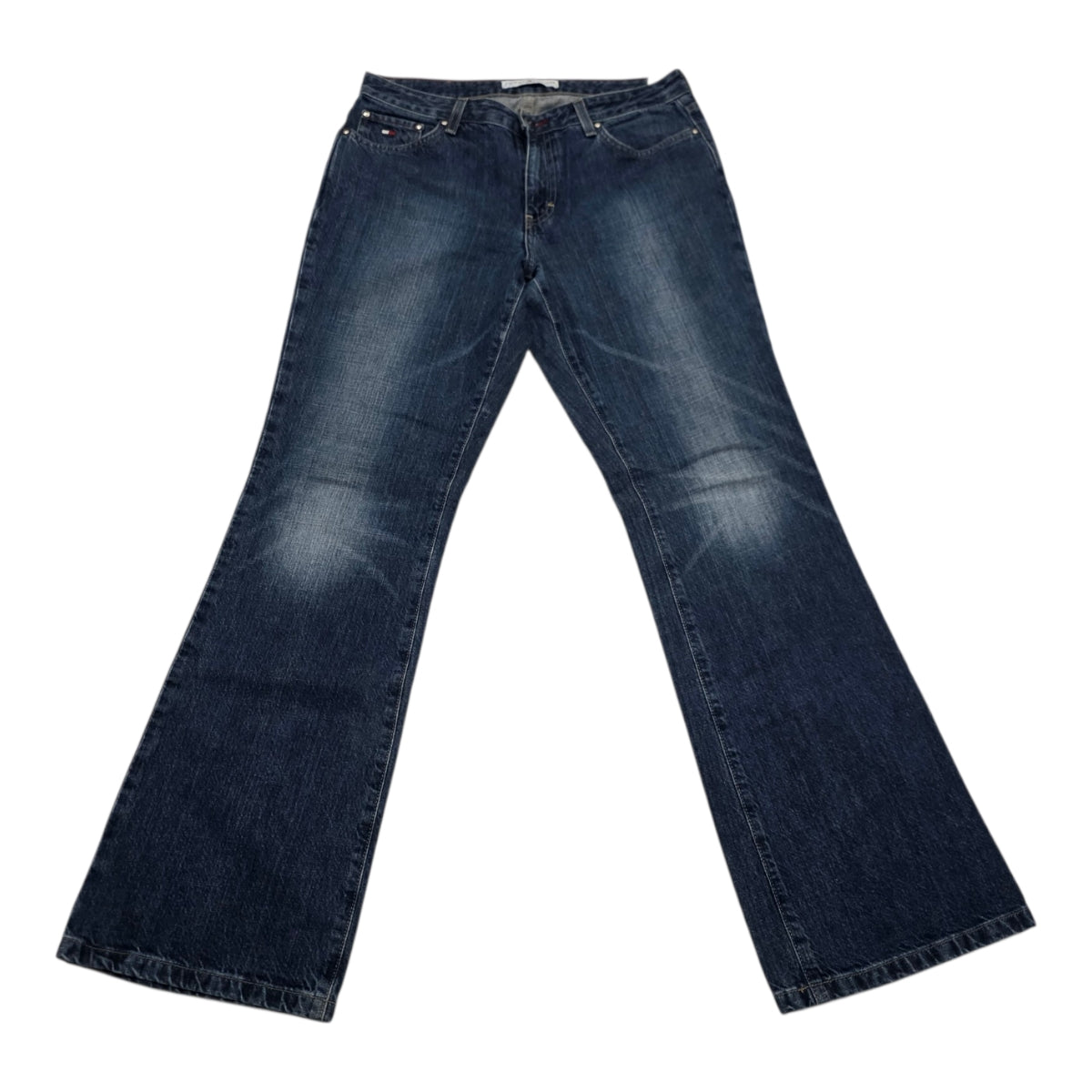 Pantalon Tommy Hilfiger Talla 8 De Mujer Mezclilla Azul