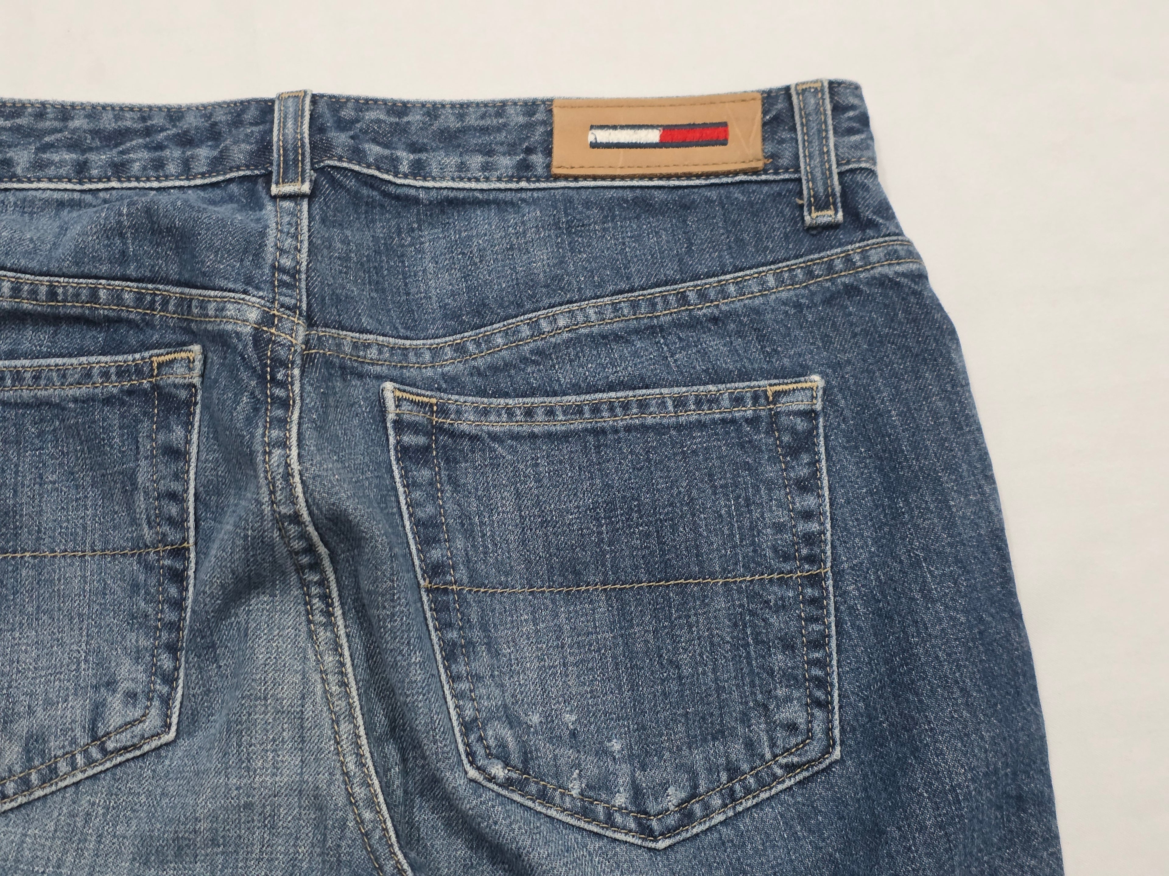 Pantalon Tommy Hilfiger Talla 8 De Mujer Mezclilla Azul
