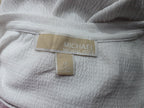 Blusa Michael Kors Mujer Talla Chica Color Blanco Sin Manga