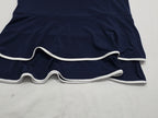 Vestido Michael Kors Azul Marino Olanes Talla Chica Mujer