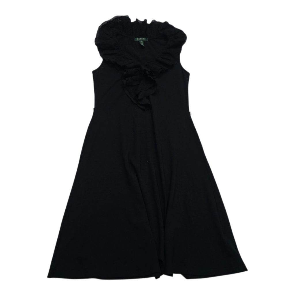 Vestido De Encaje Ralph Lauren Mujer Talla Chica Sin Mangas