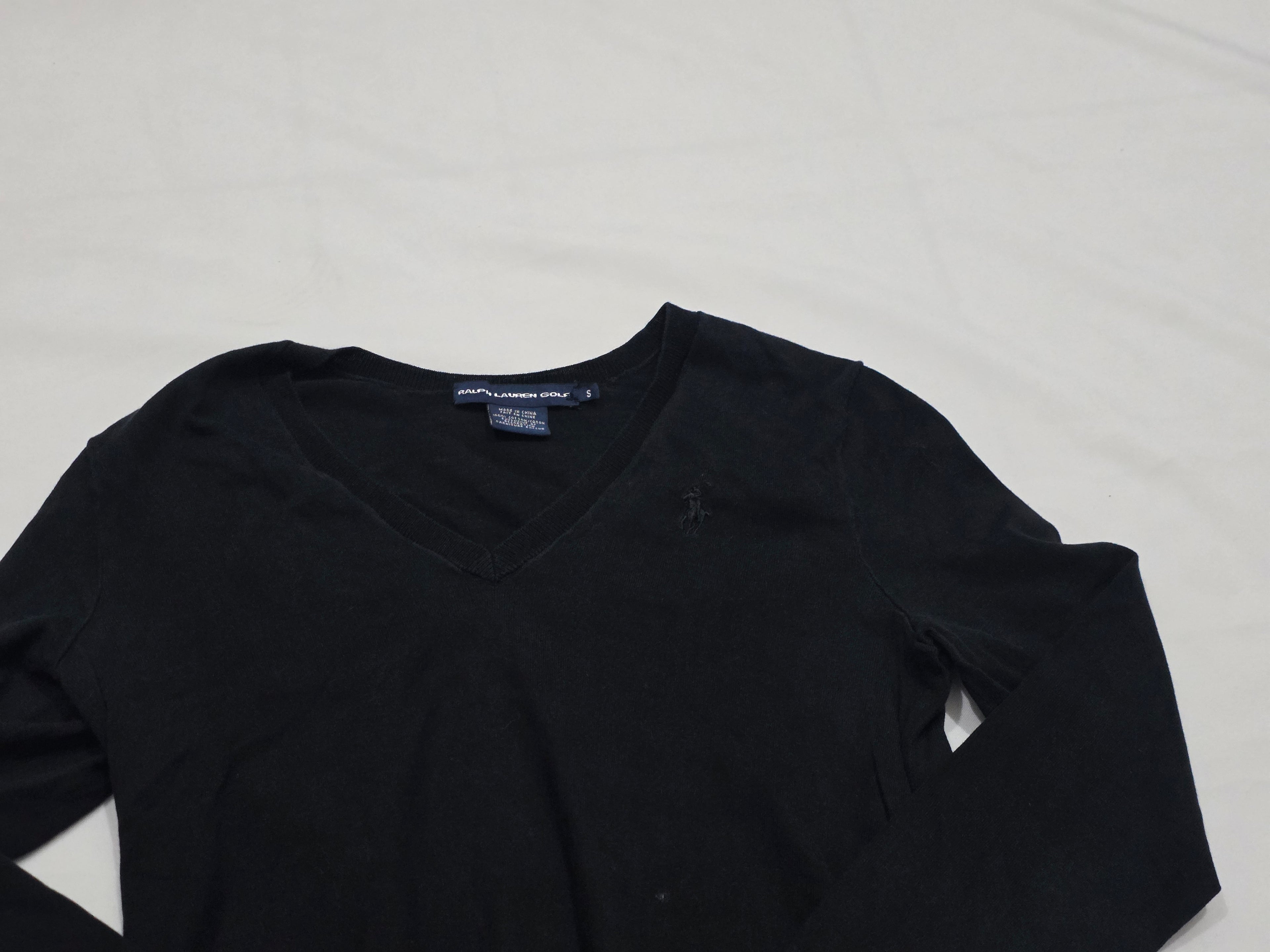 Sueter Ralph Lauren Sport Golf Mujer Talla Chica Color Negro