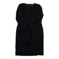 Vestido De Noche Ralph Lauren Mujer Talla 6 P Con Terciopelo