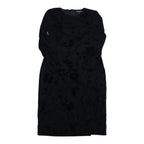 Vestido De Noche Ralph Lauren Mujer Talla 6 P Con Terciopelo