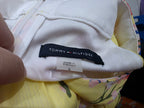 Vestido Tommy Hilfiger Mujer 6p Amarilla Floreado Sin Mangas