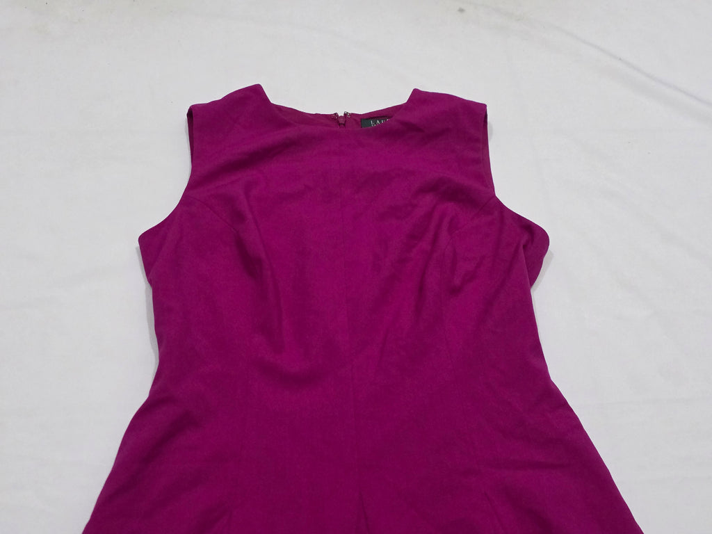 Vestido Ralph Lauren Bugambilia Mujer Talla 6 Sin Manga