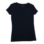 Playera Tommy Hilfiger Mujer Chica Azul Oscuro Manga Corta