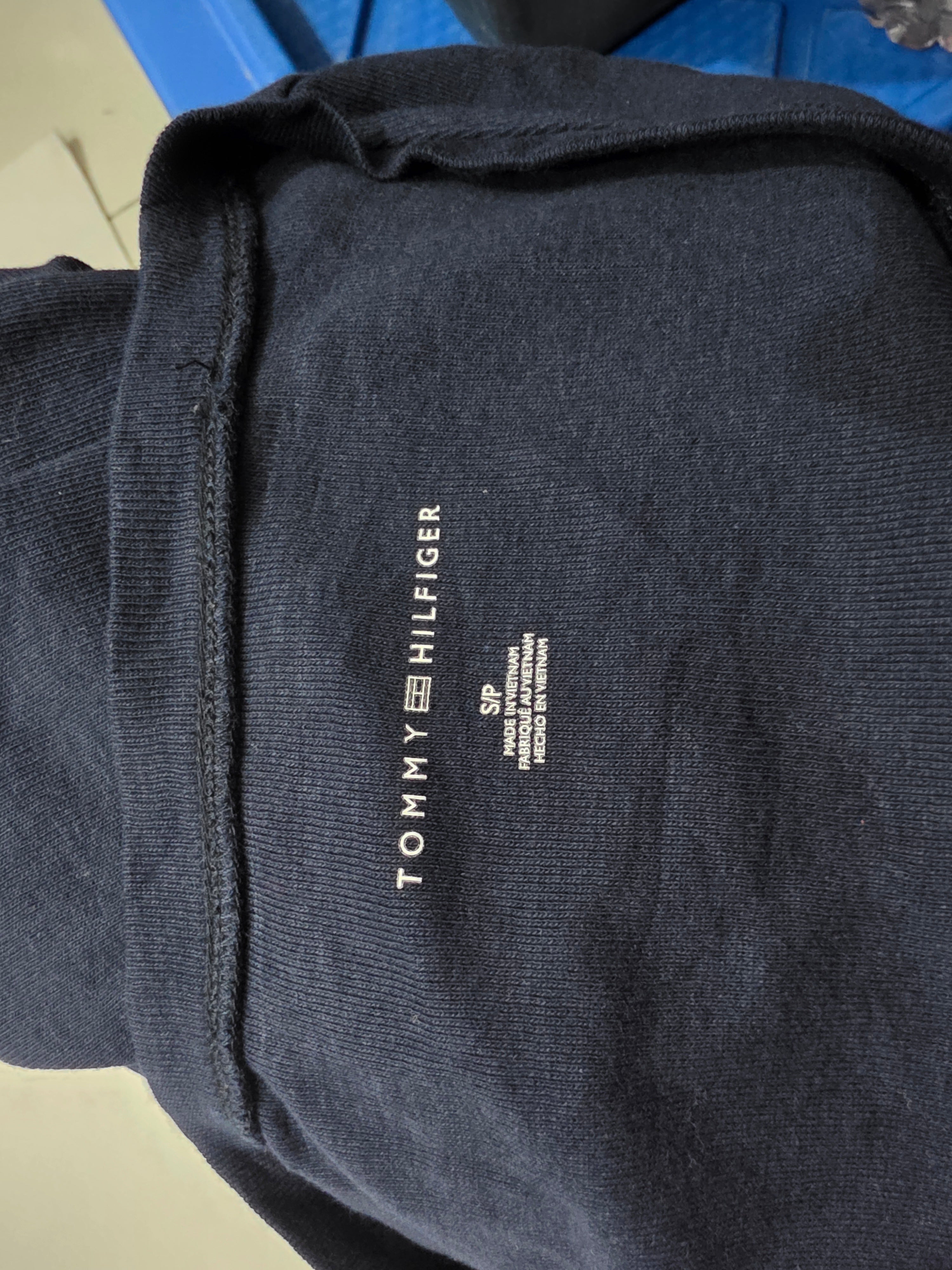 Playera Tommy Hilfiger Mujer Chica Azul Oscuro Manga Corta