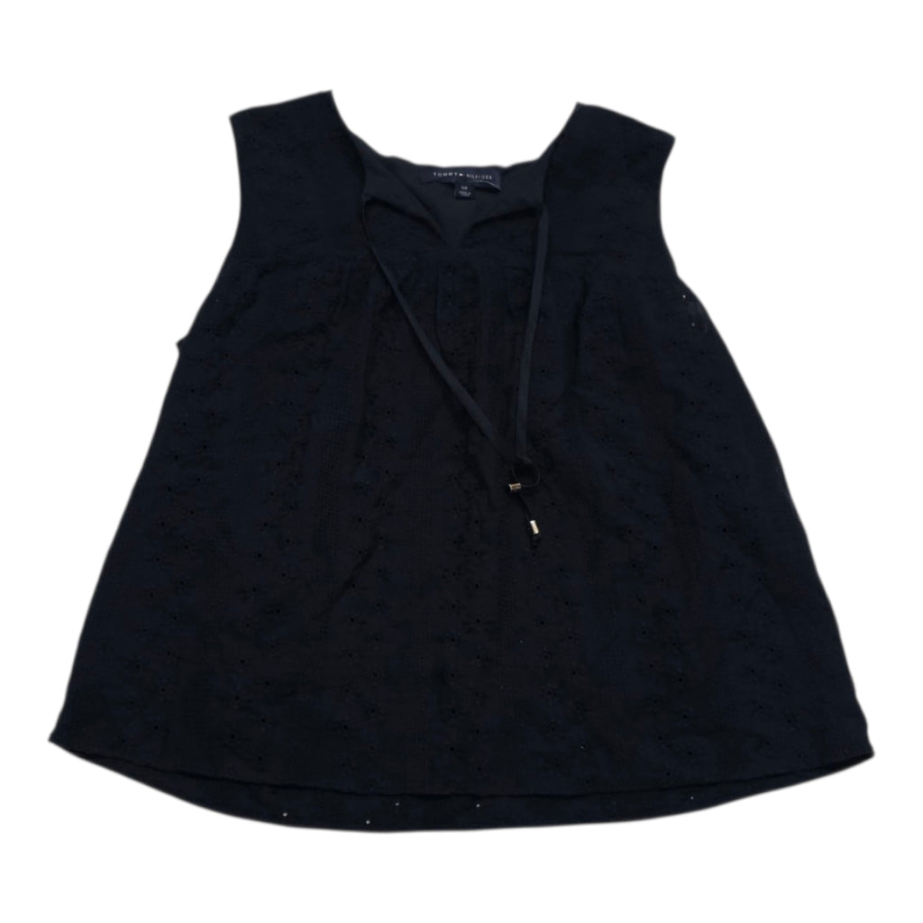 Blusa Tommy Hilfiger De Mujer Talla Chica Azul Profundo