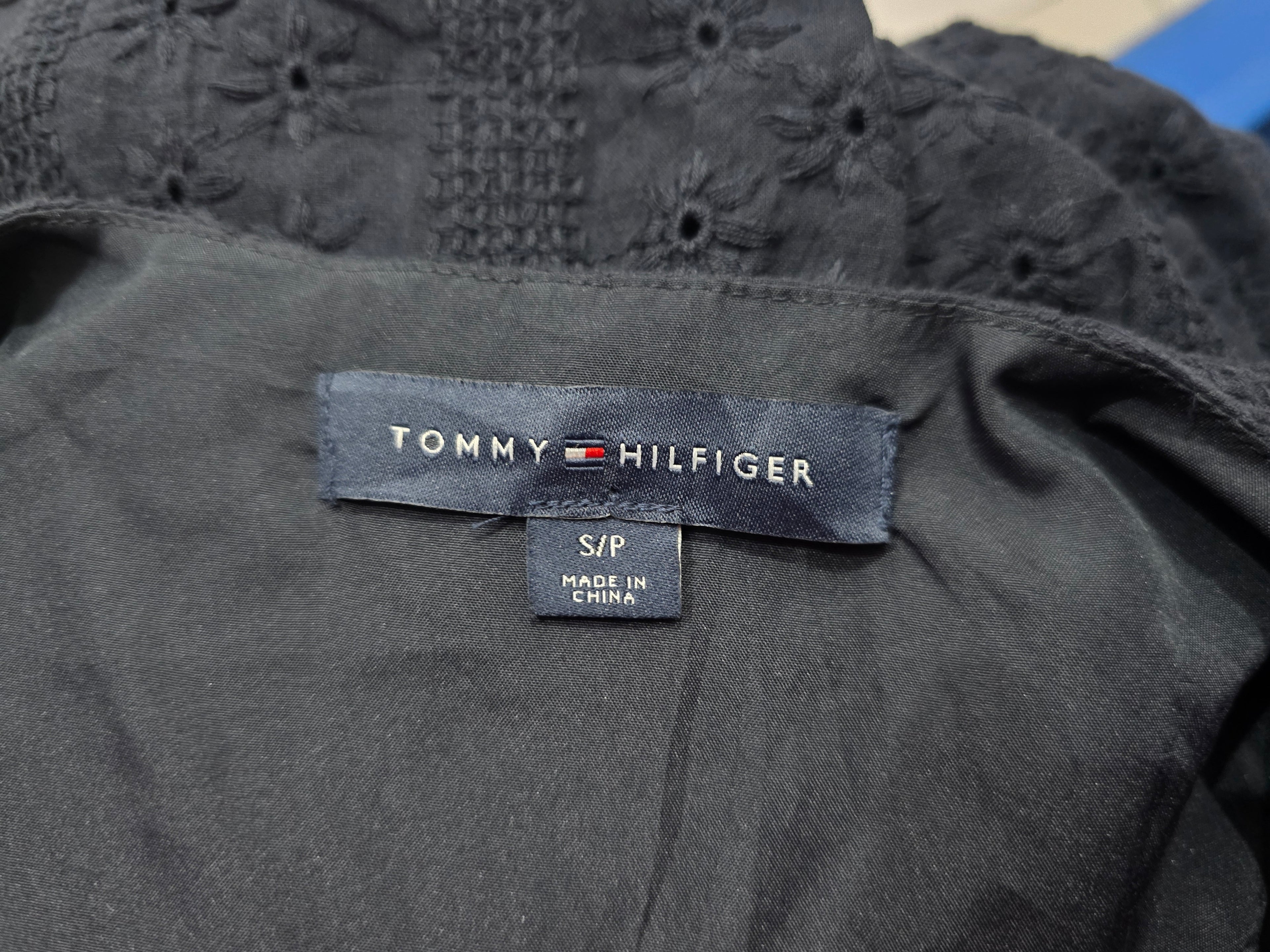 Blusa Tommy Hilfiger De Mujer Talla Chica Azul Profundo