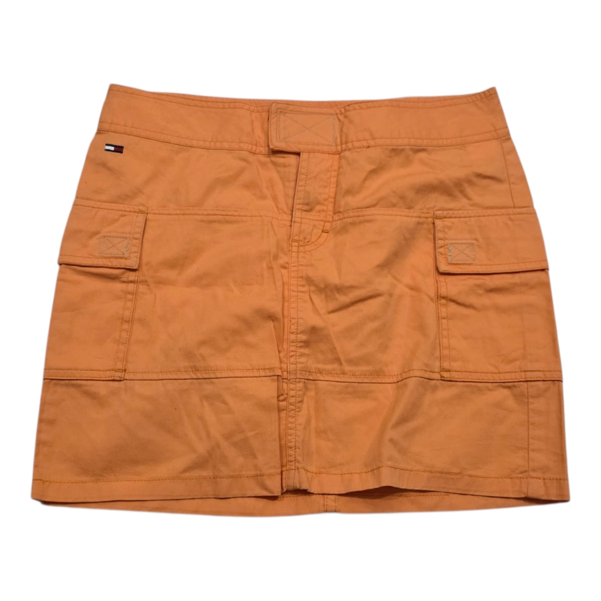 Falda Tommy Hilfiger De Mujer Talla 3 Color Naranja