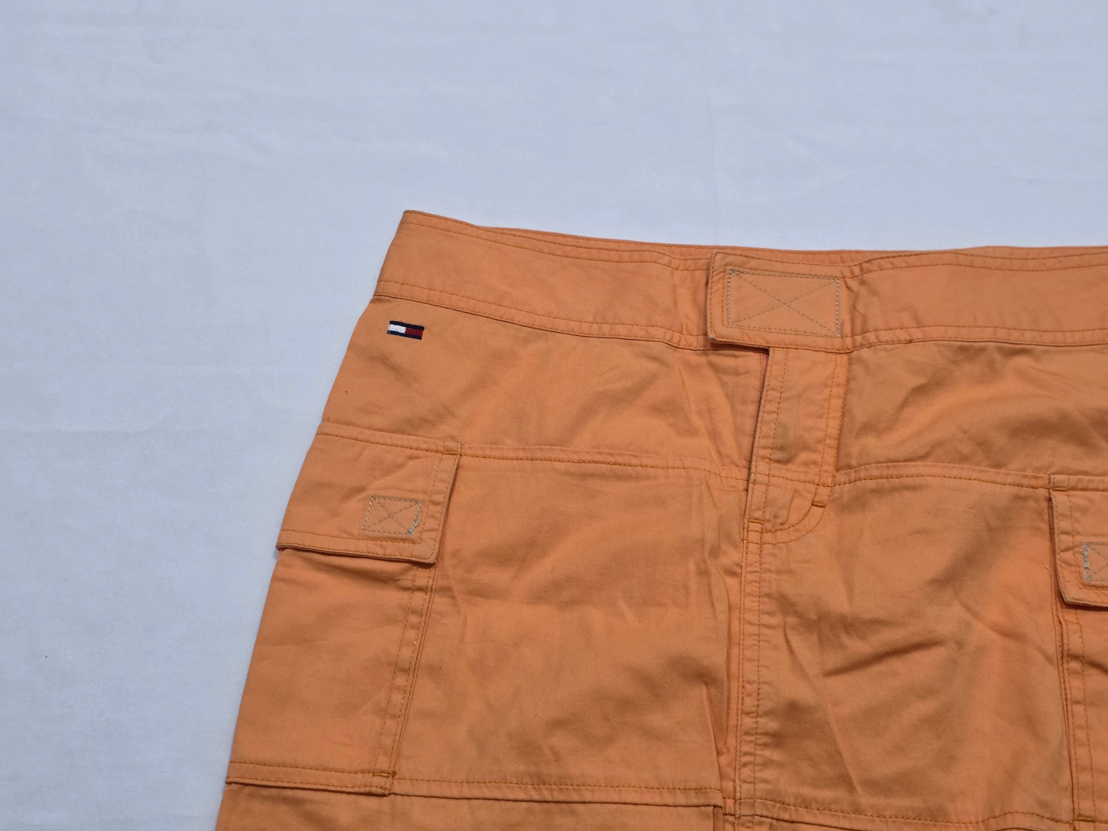Falda Tommy Hilfiger De Mujer Talla 3 Color Naranja
