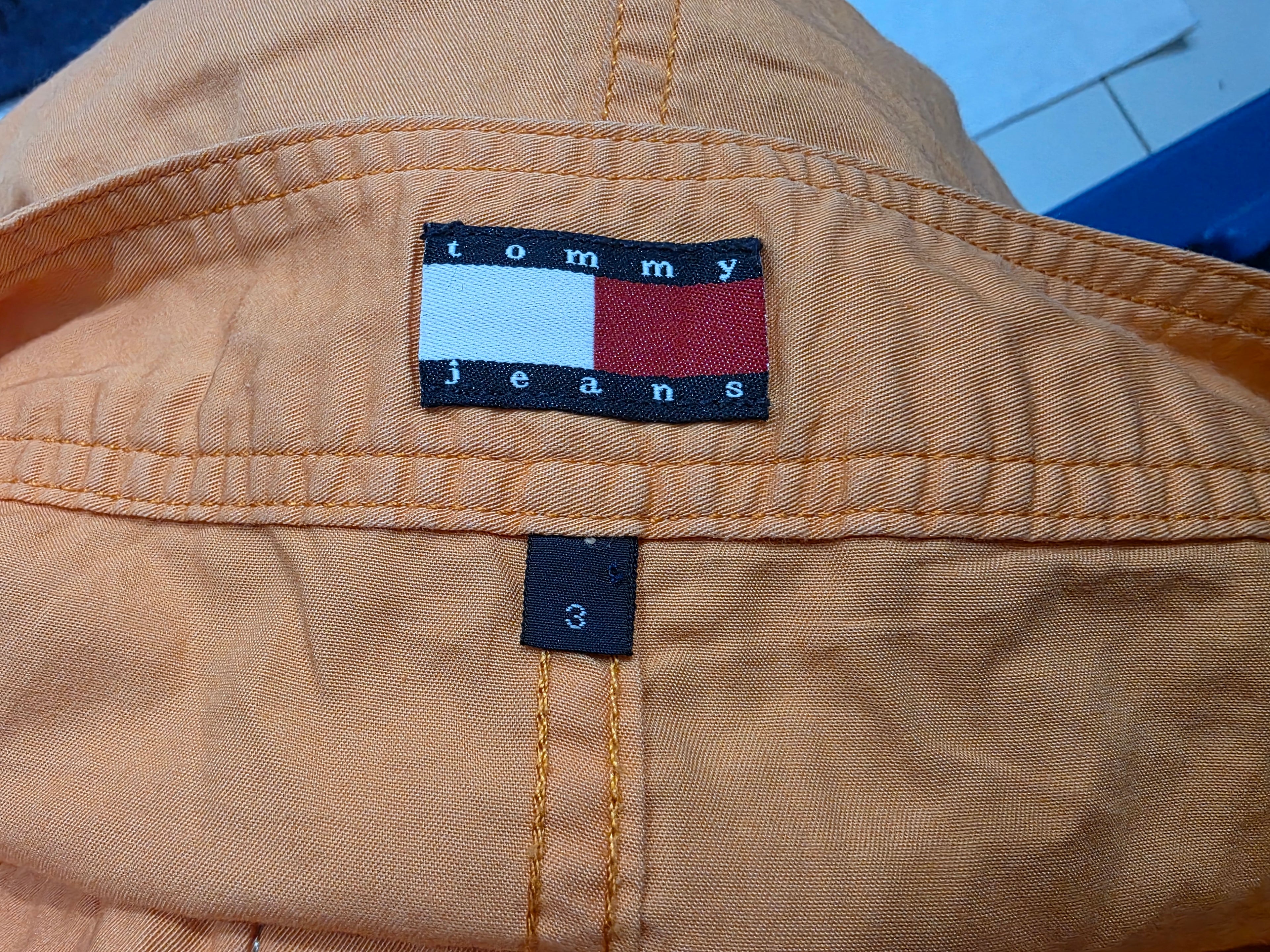Falda Tommy Hilfiger De Mujer Talla 3 Color Naranja