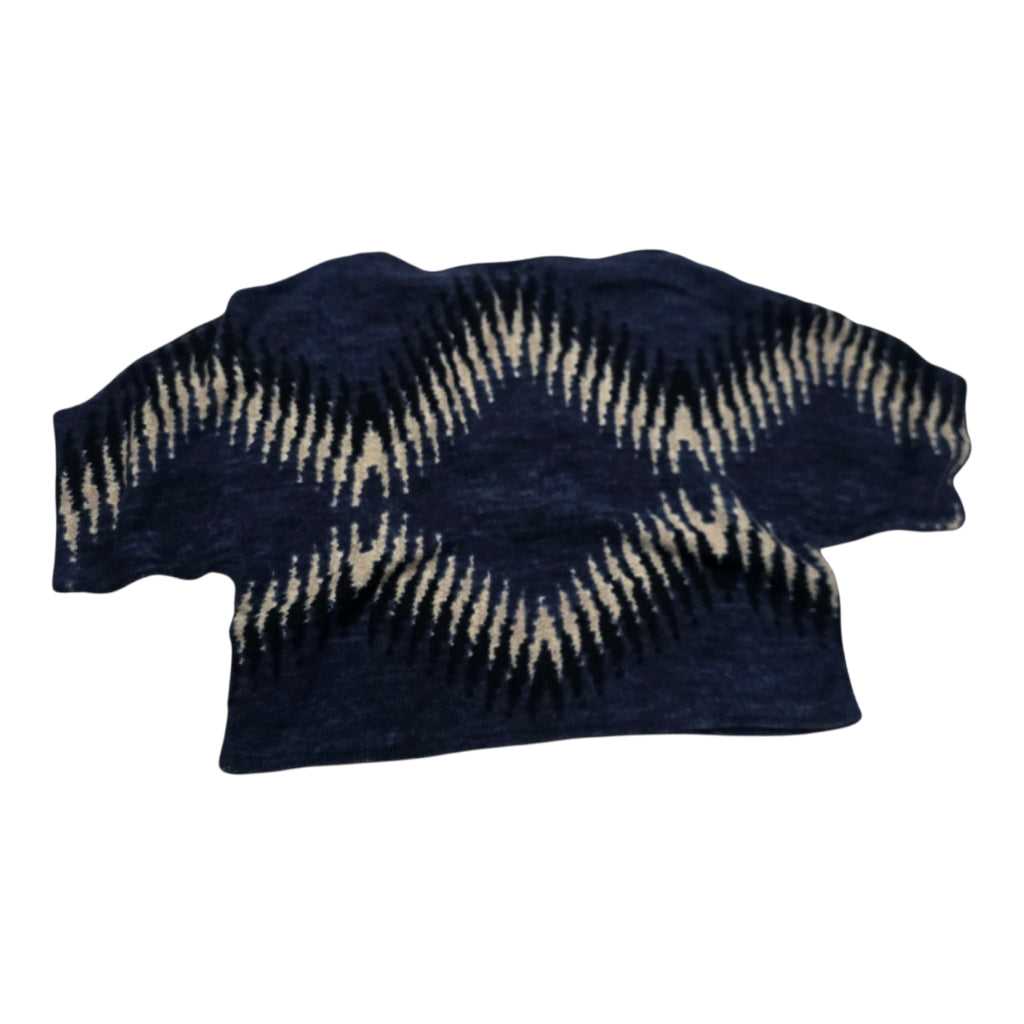 Sueter Corto Ralph Lauren De Mujer Talla Chica Azul Con Cafe