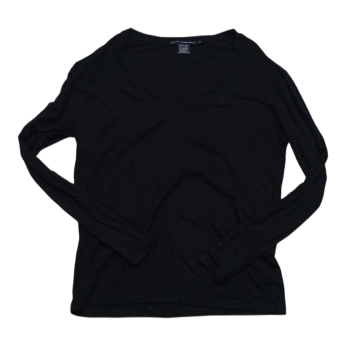 Playera Ralph Lauren Sport Negro Mujer Poni Negro Talla chica