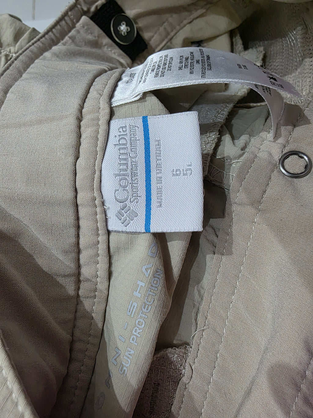 Short Columbia Omnishade Sun Protection Café Talla 6