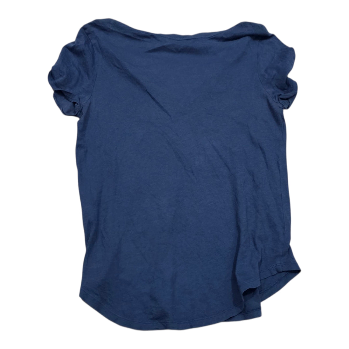 Playera Polo Ralph Laurenmujer Chica Azul Acero Manga Corta