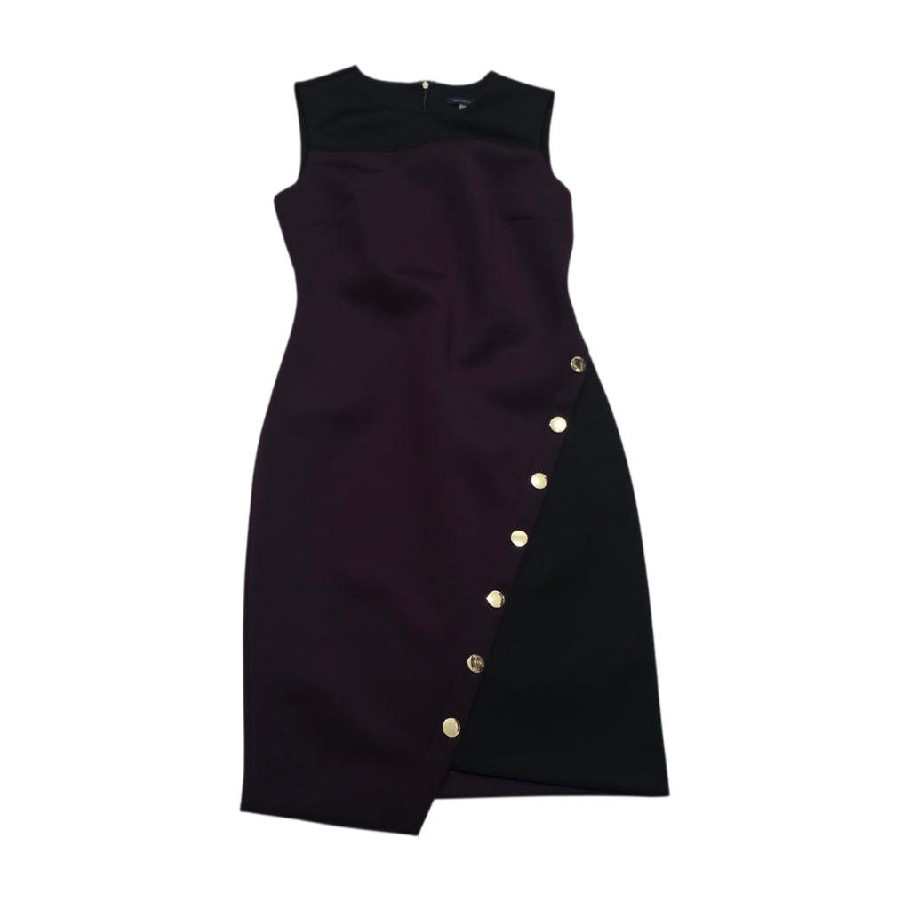 Vestido Tommy Hilfiger Mujer Talla 4 Color Negro uva Sin mangas
