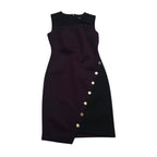 Vestido Tommy Hilfiger Mujer Talla 4 Color Negro uva Sin mangas