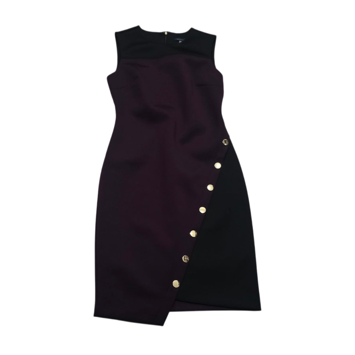 Vestido Tommy Hilfiger Mujer Talla 4 Color Negro uva Sin mangas