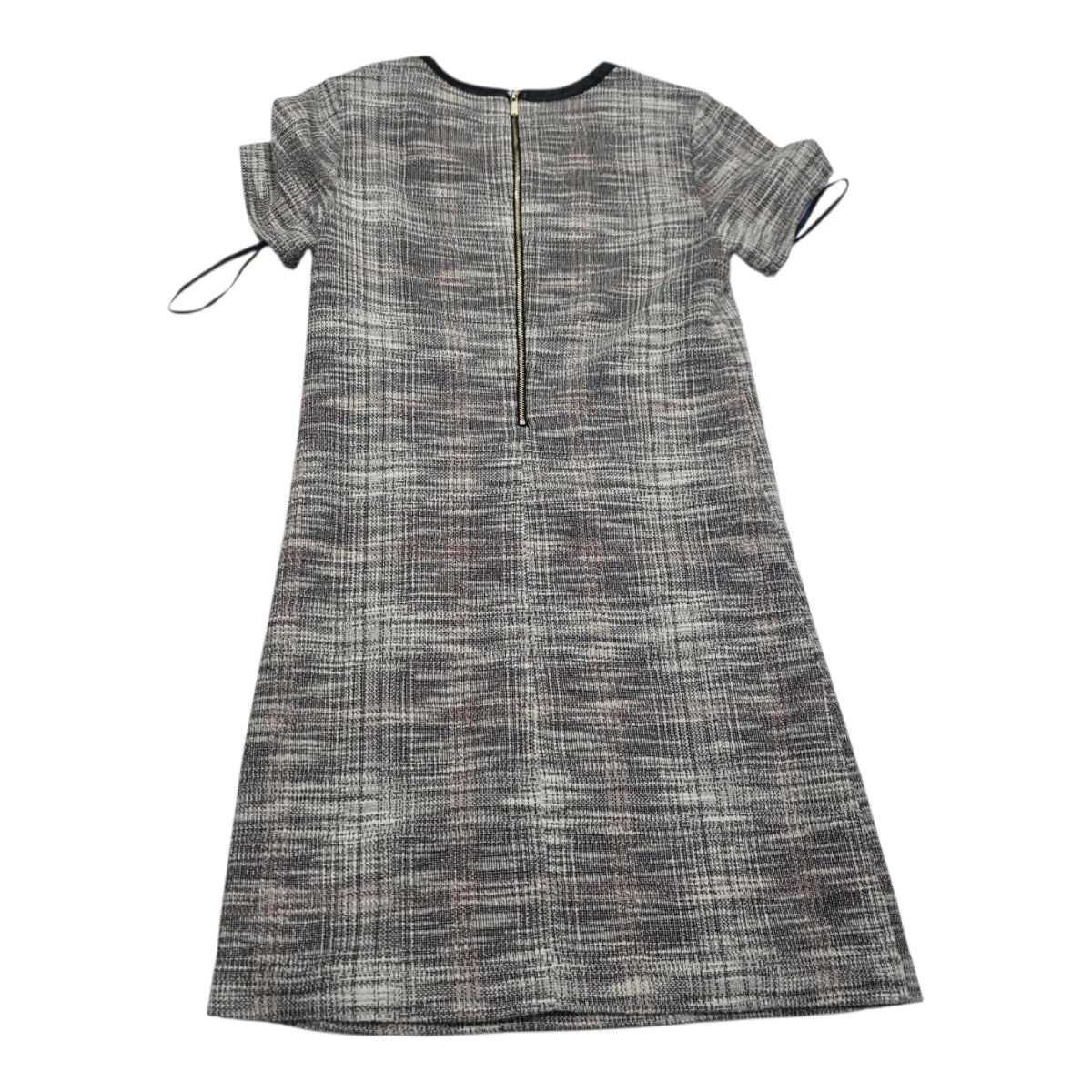 Vestido Tommy Hilfiger Manga Corta Gris/rosa Talla 4